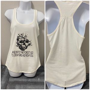 Next level ideal racer back tank top